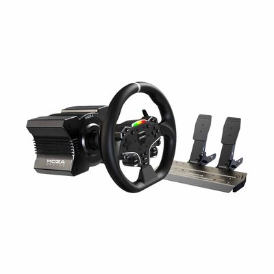 MOZA Racing R5 Bundle Racing Wheel And 2 Pedals For Pc RS20