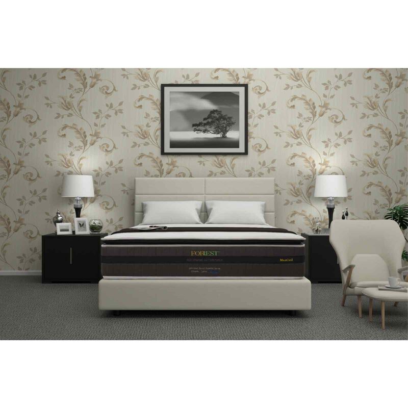 MAXCOIL Queen Size Mattress ECO ORGANIC COTTON POPLIN-image 4
