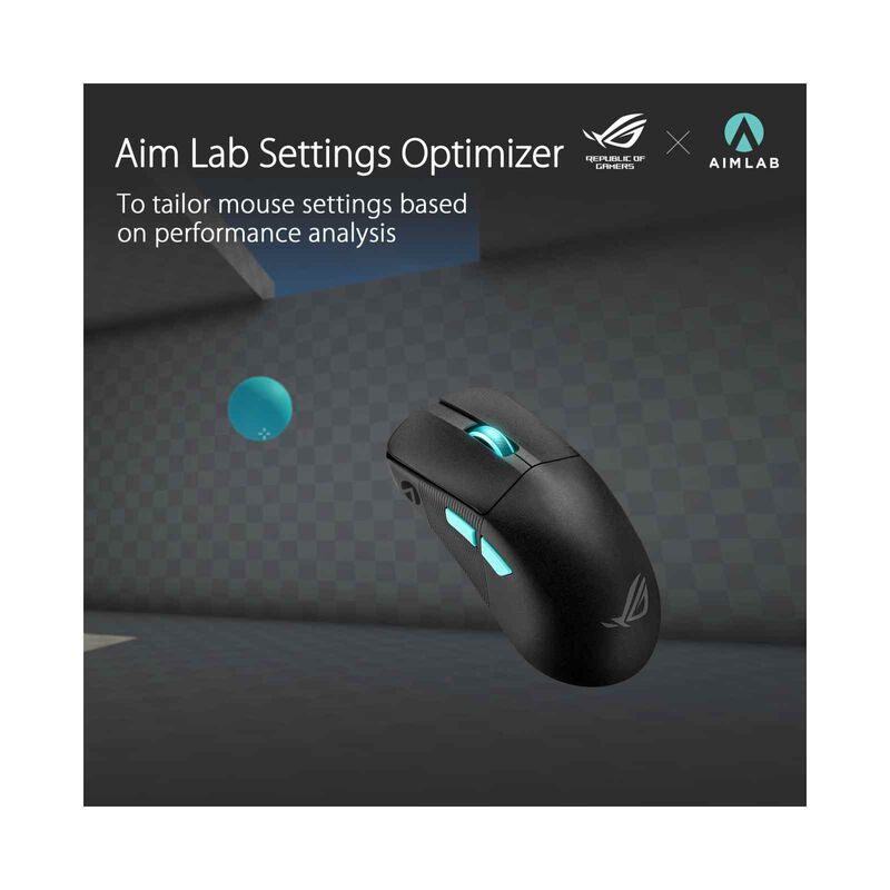 ASUS Rog Harpe Ace Aim Lab Edition Gaming Mouse ROG HARPE ACE AIM LAB EDITION BLACK-image 3