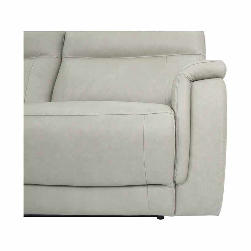 2rr-m Seater (fl) Lt Grey Full Leather Sofa KAROLYNN-image 4