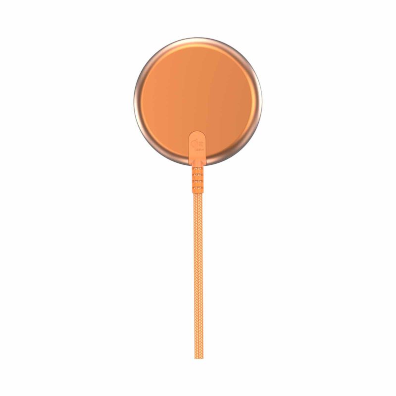 MAZER Qi2.2 25w Certified Wireless Charging Pad With 1.5m Cable-sunsetorange M-MAGPAD2-SO-image 4