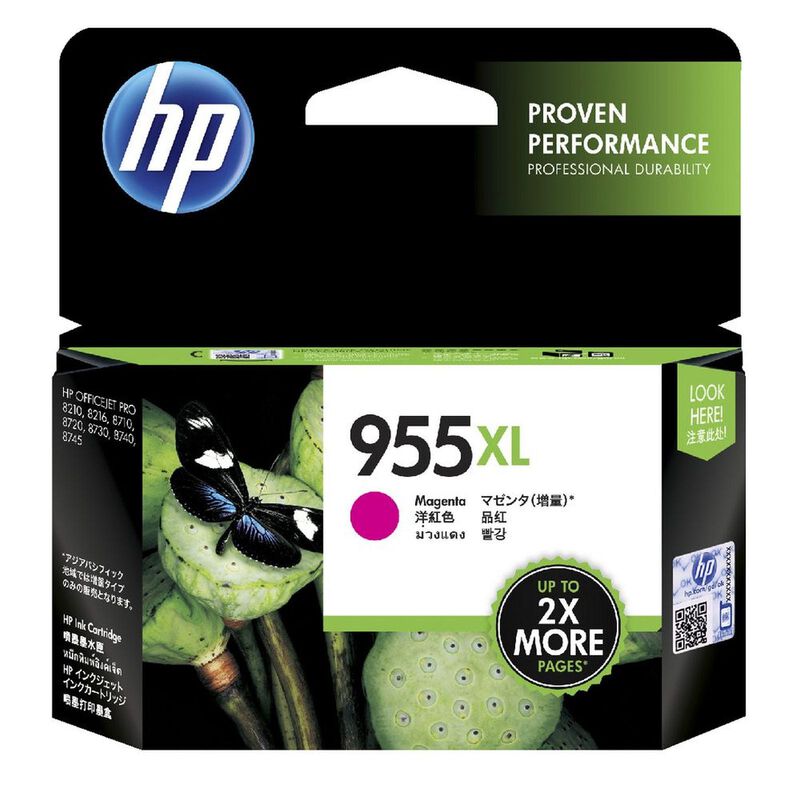 HP 955xl Magenta Ink Cartridge L0S66AA-image null