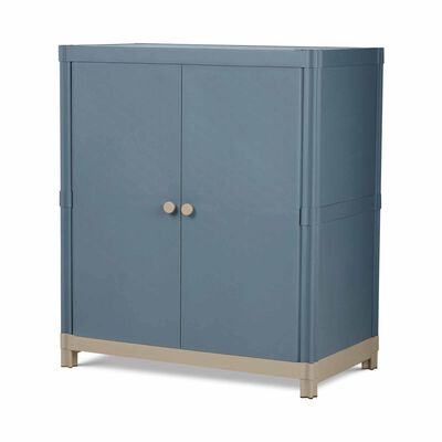PHOENIX Flo Modular Plastic Storage Indoor Cabinet (fog) S3 CABINET LOW