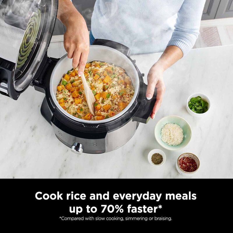 NINJA Foodi Smart 11-in-1 Multi Cooker With Smartlid OL550-image 7