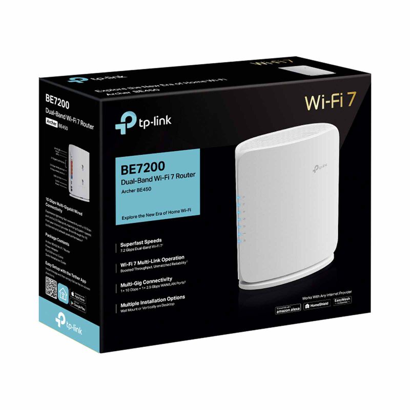 TP LINK Be7200 Dual-band Wi-fi 7 Router ARCHER BE450-image 5