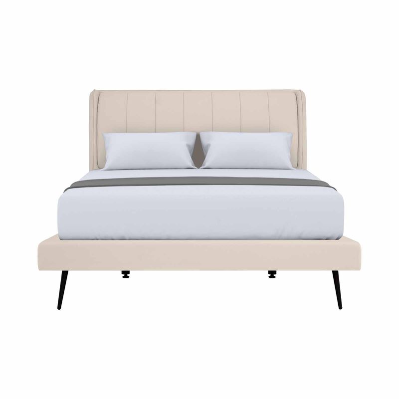MAXCOIL Queen Size Bed Frame CALLUM MEMORY FOAM HEADBOARD WITH DIVAN INCHES /8-image 1