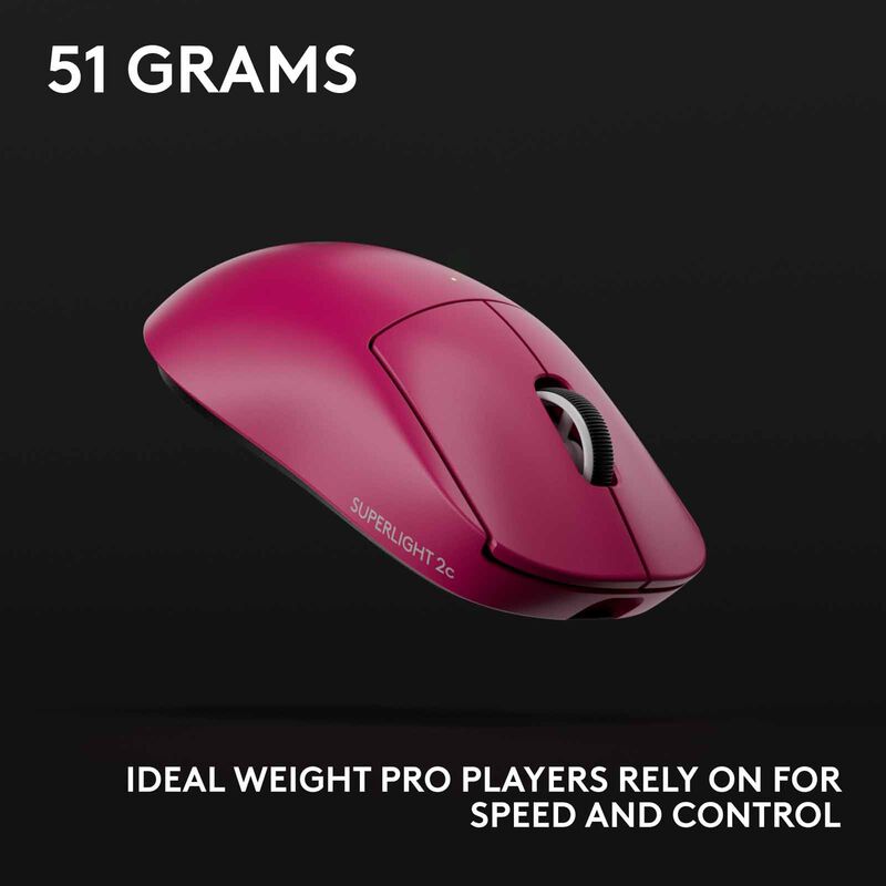 LOGITECH G Pro X Superlight 2c Gaming Mouse - Magenta 910-007547-image 20