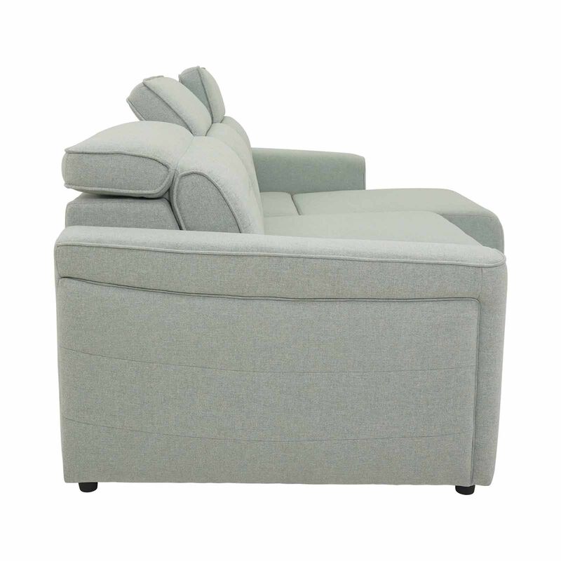 SOLOTTI 3 Seater Sofa (fab) Electric Extendable Green MIRA-image 4