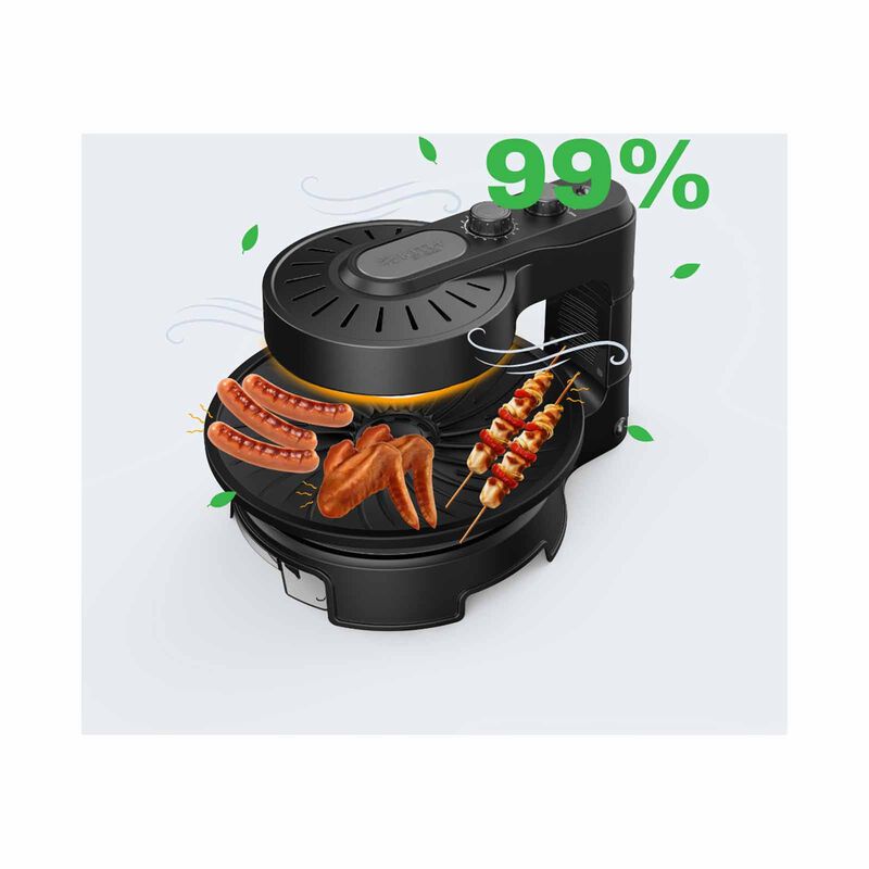 KITH Pyroglow Electric Smokeless Grill (knob) SBG-KC-BG2-image 3