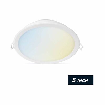 WIZ 5 Inch (12.5w) Recessed Downlight 125mm Rd White 929002647317