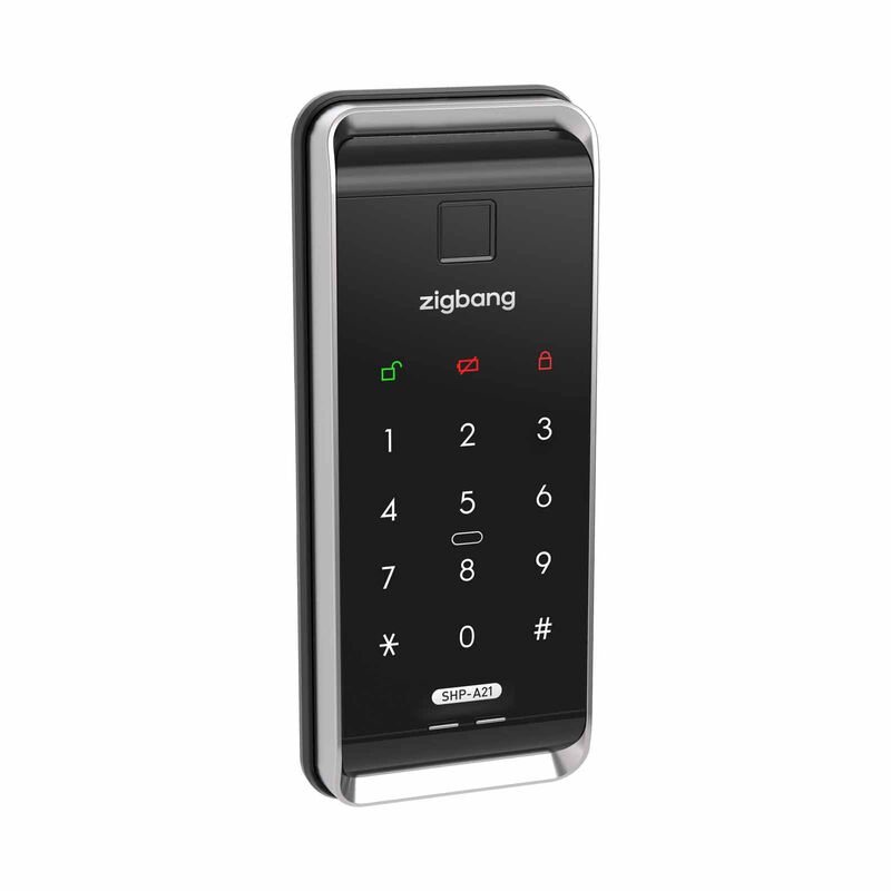 ZIGBANG Shp-a21 Digital Gate Lock + Zd-r70 (aqua) Passwordless Ai Door Lock Bundle SHP-A21 + ZD-R70 (AQUA)-image 4