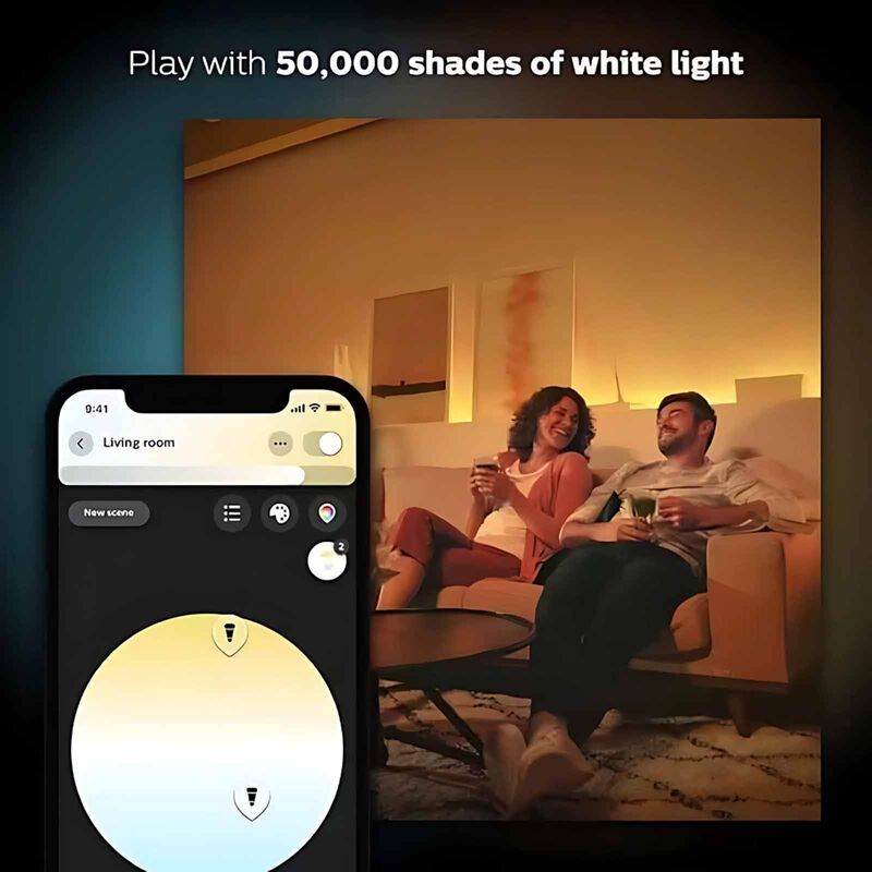 PHILIPS HU White Ambiance 4.2w Gu10 400 Lm 929003666705-image 7