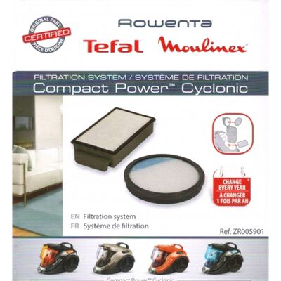 TEFAL Hepa Filter For Compact Power Cyclonic Tw37 ZR0059