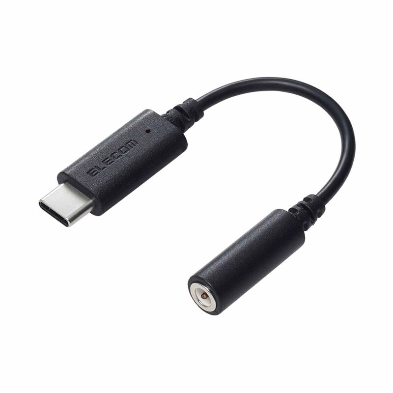 ELECOM Usc C To 3.5mm Conversion MPA-C35DBK2-image 1