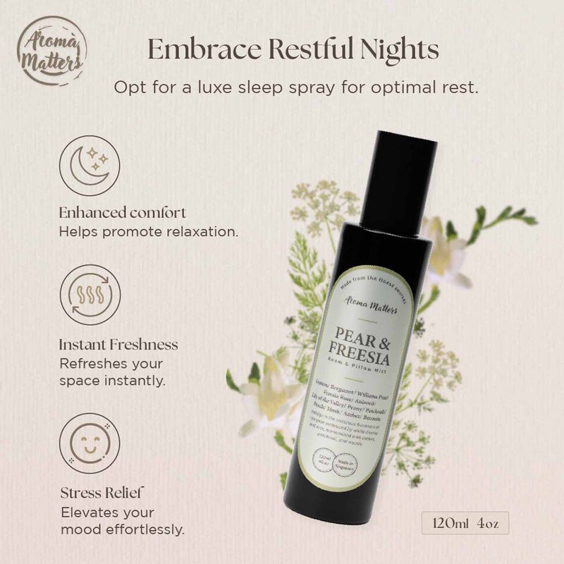 AROMA MATT Room & Pillow Mist - Pear & Freesia RS_PEAR FREESIA-image 3