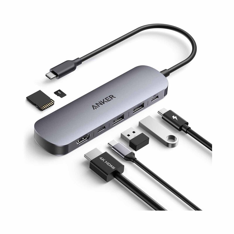 ANKER A83d2ha1 7-in-1 Usb C Hub Hdmi With Pd A83D2HA1-image 2