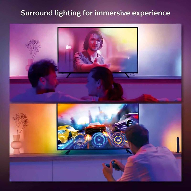 PHILIPS HU Play Gradient Tv Lighstrips 65 Inch 929002422803-image 2