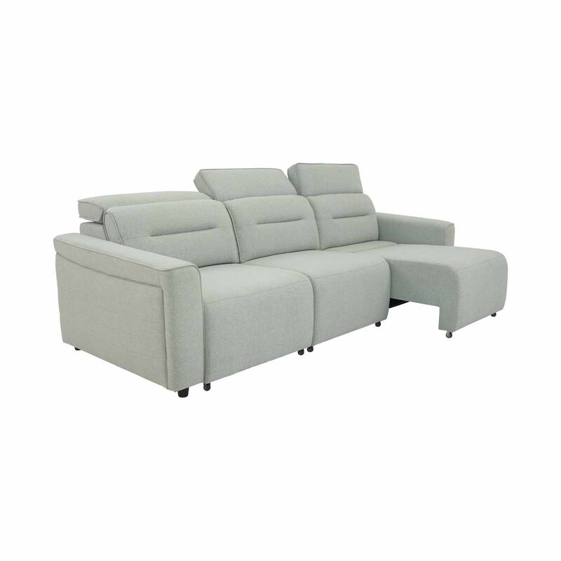 SOLOTTI 3 Seater Sofa (fab) Electric Extendable Green MIRA-image 3