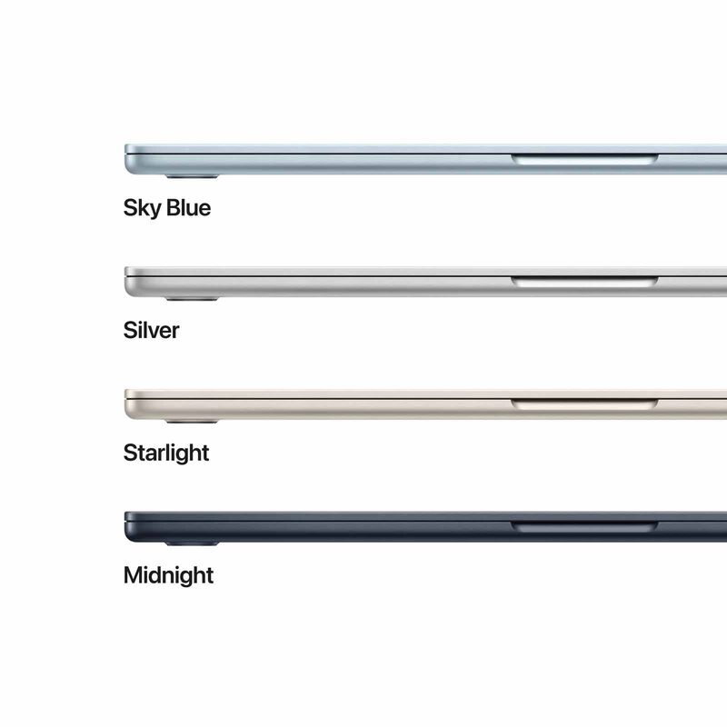 APPLE 15-inch Macbook Air: M5 Chip With 10-core Cpu And 10-core Gpu, 24gb, 1tb Ssd - Silver MDVC4ZP/A-image 5