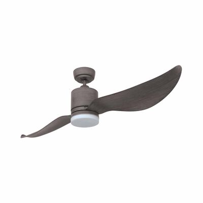 FANZTEC 46 In Dc Ceiling Fan With Led Light (graywood) FT-TWS-1/LED/GW-46
