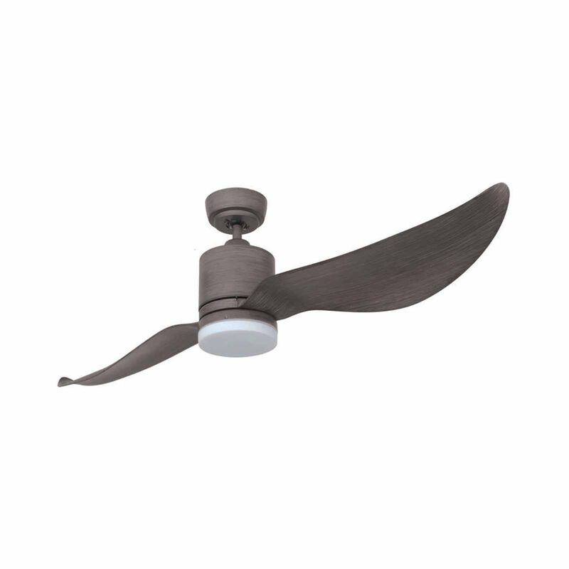 FANZTEC 46 In Dc Ceiling Fan With Led Light (graywood) FT-TWS-1/LED/GW-46-image 1