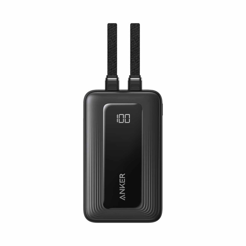 ANKER Zolo Powerbank 20000mah 45w Fast Charging Built-in Dual Usb C Cable - Bk A110MH12-image 4
