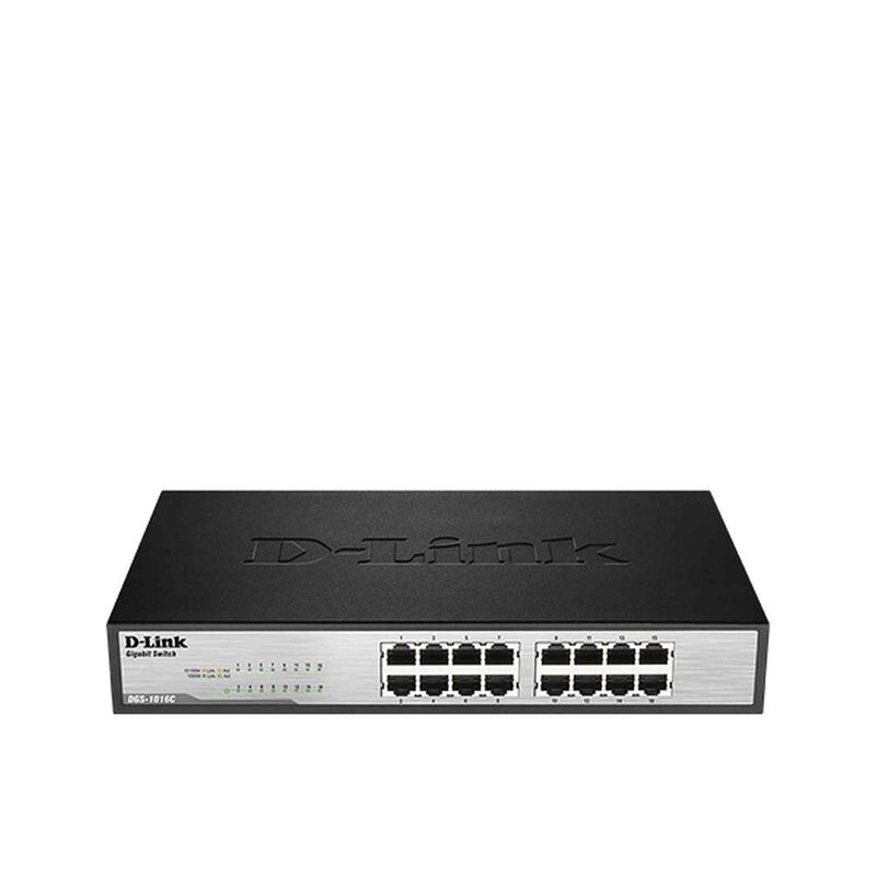 DLINK 16-port Gigabit Unmanaged Switch DGS-1016C-image null