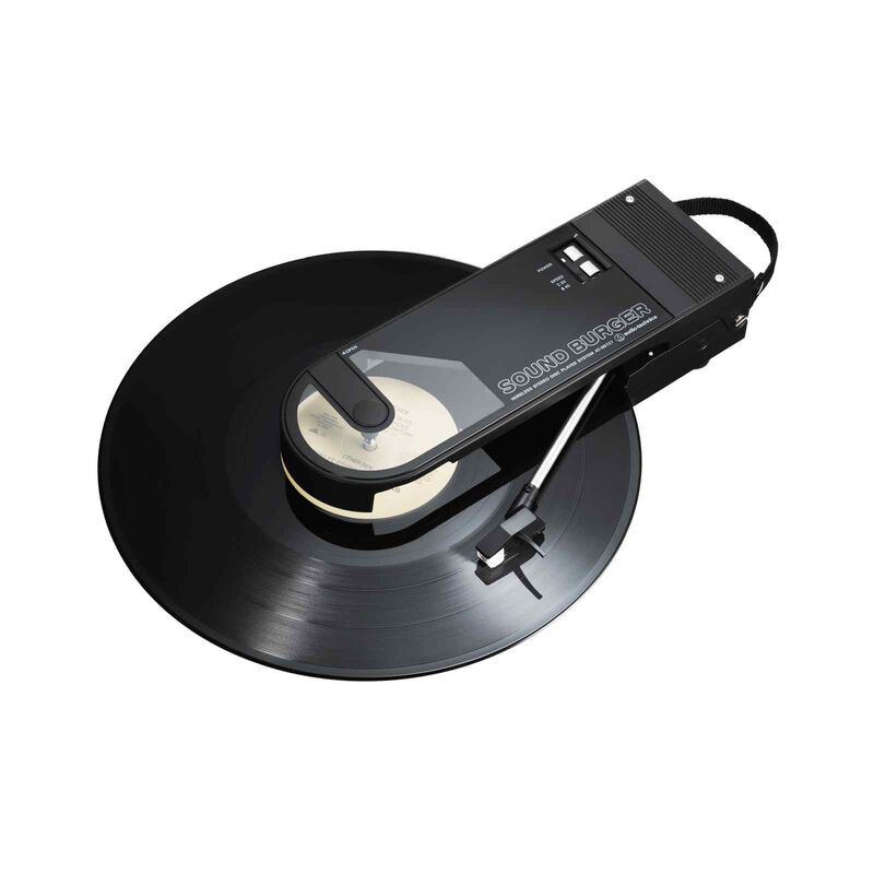 AUDIO TECH Portable Bluetooth Turntable (black) AT-SB727 BK-image 6