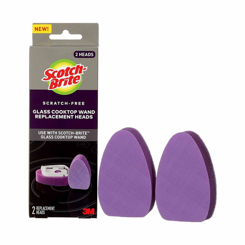 3M SCOTCHB Glass Cooktop Refills 2 Replacement Heads 950-CT-RF-image 1