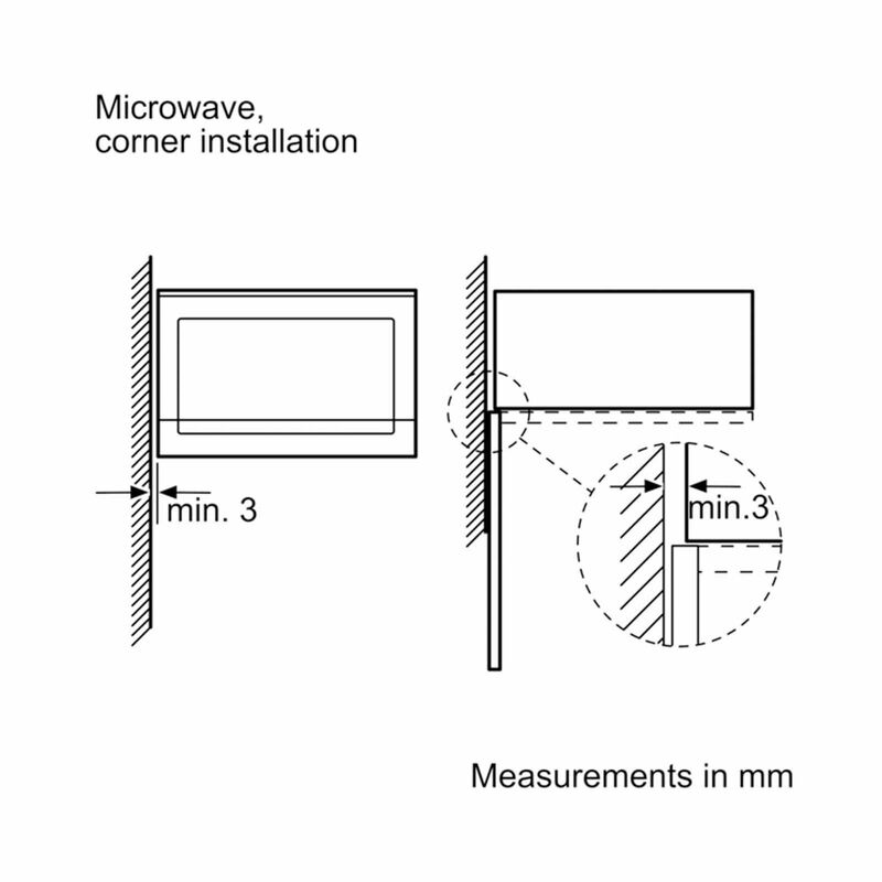 BOSCH Built-in Microwave Oven (25l) (exclude Installation) BEL554MB2M-image 8