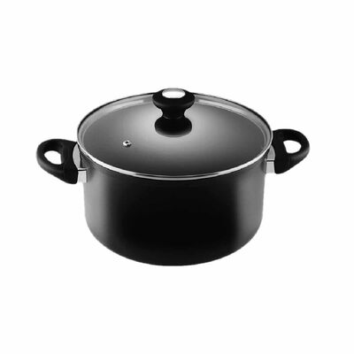 MEYER Cook N Look Nonstick 24cm/5.7l Stockpot With Glass Lid 18887