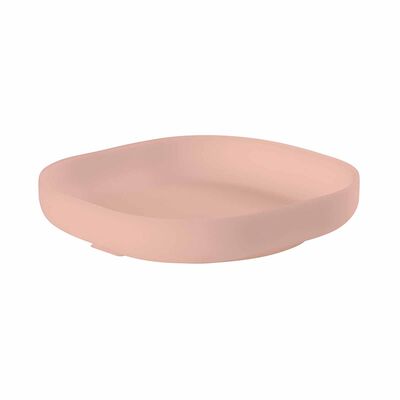 BEABA Suction Plate - Light Pink (online) SILICONE