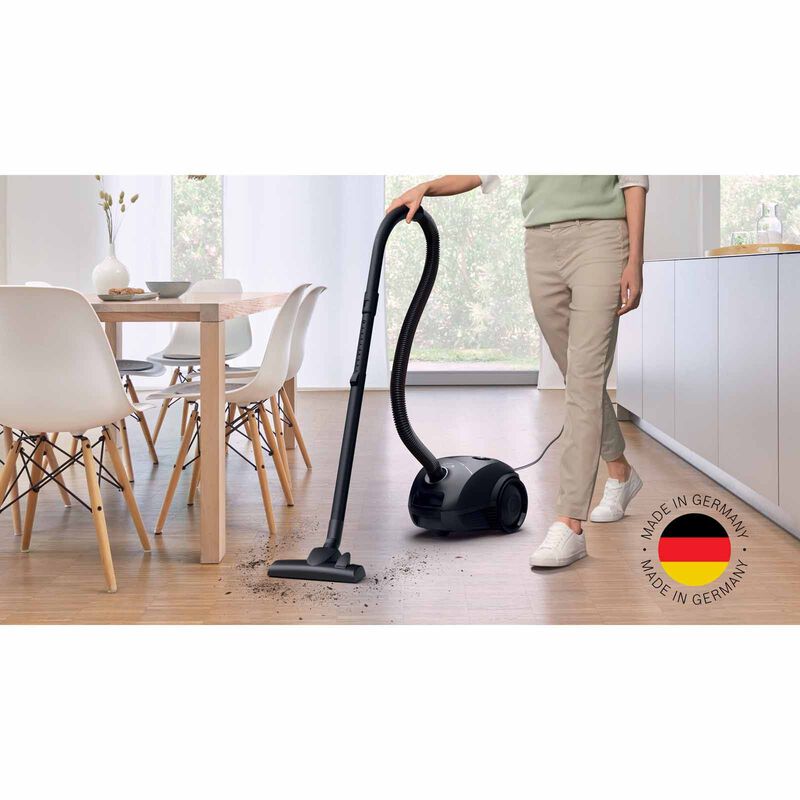 BOSCH Bagged Vacuum Cleaner (600w) - Black BGBS2BA1GB-image 4
