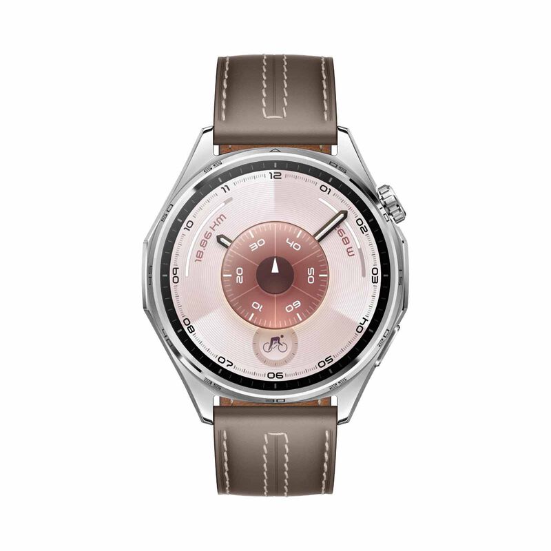 HUAWEI Watch Gt 6 46mm Grey Leather HW-ATUM-B19L-GRY-image 1