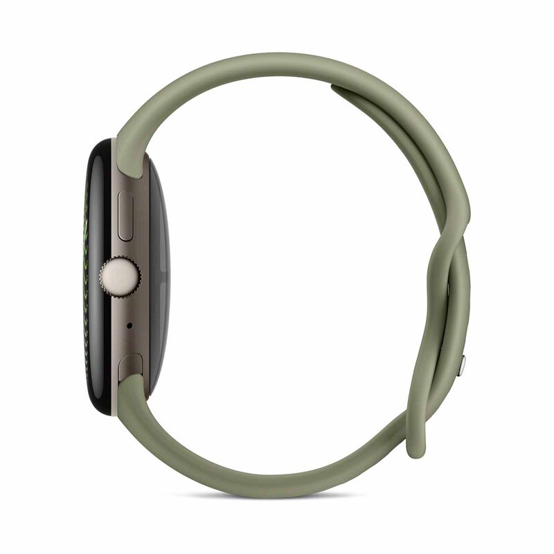 GOOGLE Pixel Watch 5 45mm Wifi Pyrite, Olive Band GA10896-US-image 3