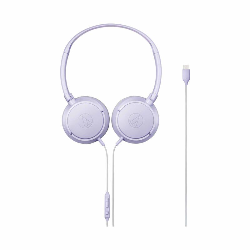 AUDIO TECH Usb Type-c Headphones (light Violet) ATH-S120C LV-image 2