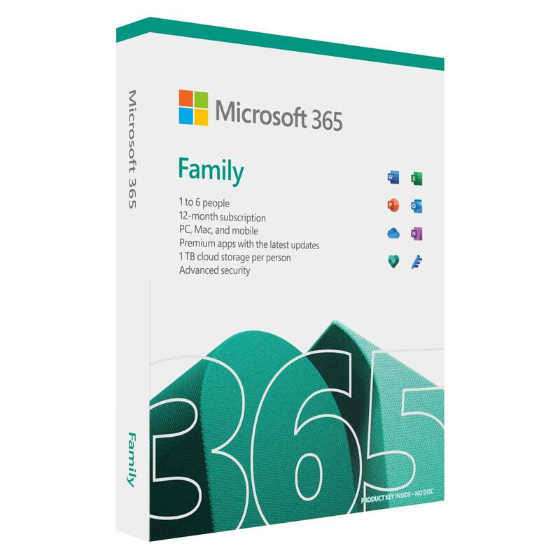 MICROSOFT Microsoft 365 Family (p8) 6GQ-01554-image null