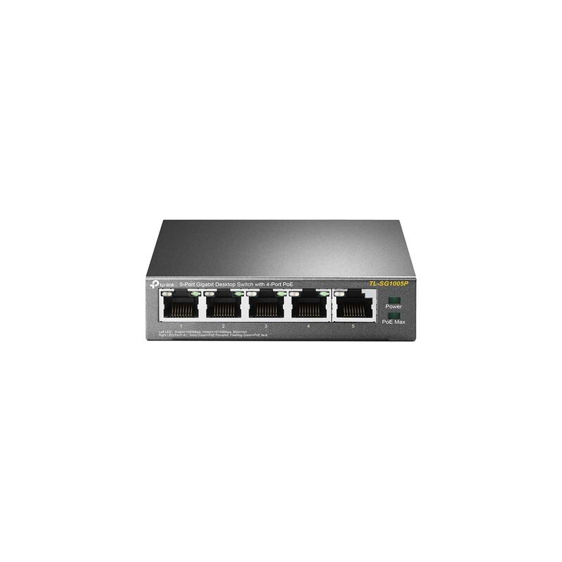 TP LINK 5-port Gigabit Desktop Poe Switch TL-SG1005P-image 1