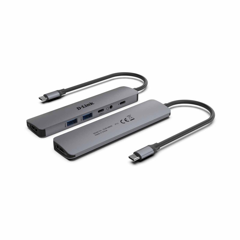 DLINK 6-in-1 Usb-c Hub With Hdmi/power Delivery DUB-M650-image 4