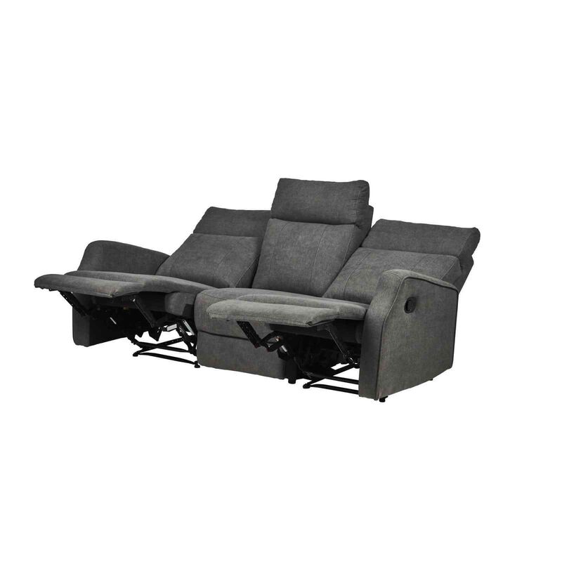 MIZU DESIG 3rr Seater Recliner (hl) Mto Half Leather Sofa ELLA-image 49