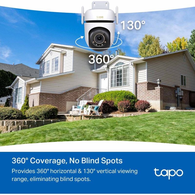 TP LINK Outdoor Pan/tilt Security Wi-fi Camera TAPO C530WS-image 2