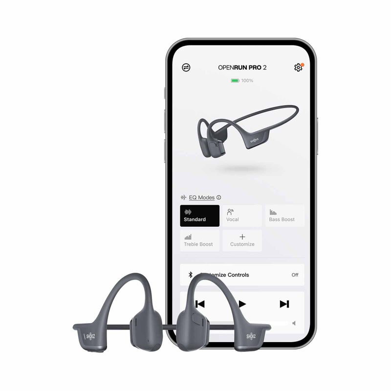 SHOKZ Openrun Pro 2 Mini Black Bone Conduction Sports Headphone S821-MNBK-image 4