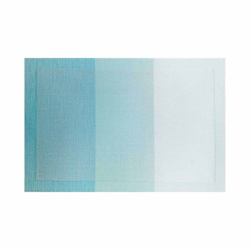 RAPEE Pyramid Placemat Aqua (online) PYRAMPMAQU-image 1