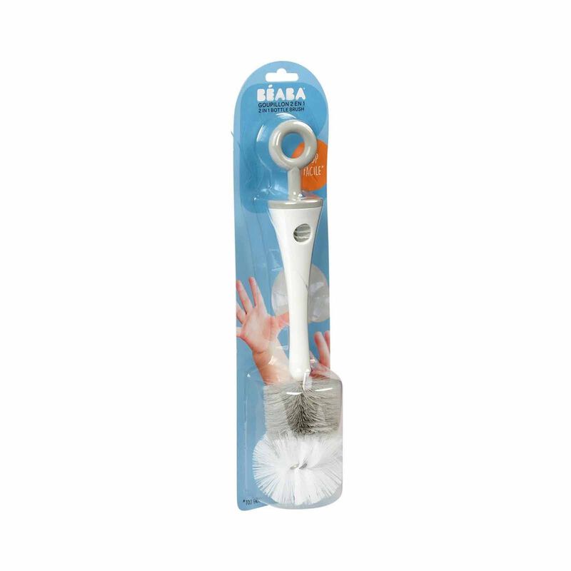 BEABA Brush - Grey (online) 2 IN 1 BOTTLE-image 2