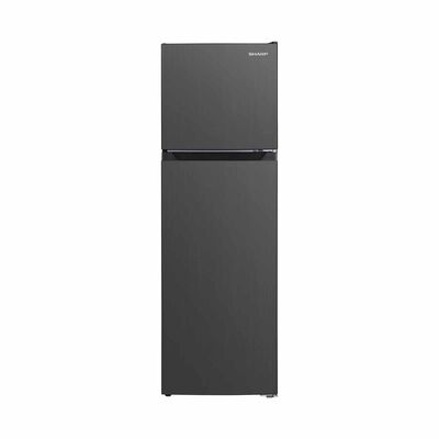 SHARP 2 Door Top Mounted Fridge - Night Gray (247l) SJ-RF25E2-G