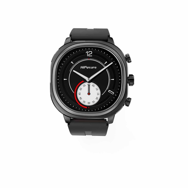 HIFUTURE Aix Lite - Black Bluetooth Smartwatch With Heart Rate Function HSSW8BK-image 1