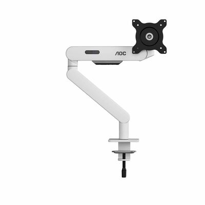 AOC Am400w Mechanical Gas Spring System Single Monitor Arm (white) PHI-AM400W