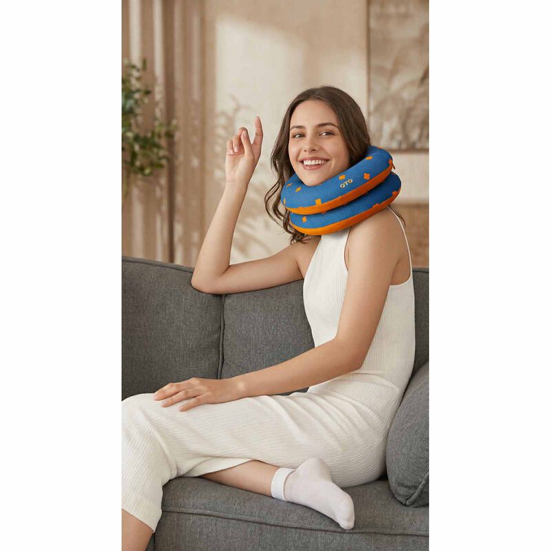 OTO Twistie U-shaped Neck Pillow - Green TW-009 - GREEN-image 6