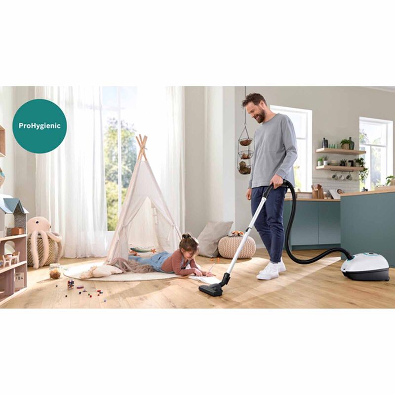 BOSCH Bagged Vacuum Cleaner (600w) - White BGB41HYGGB-image 19