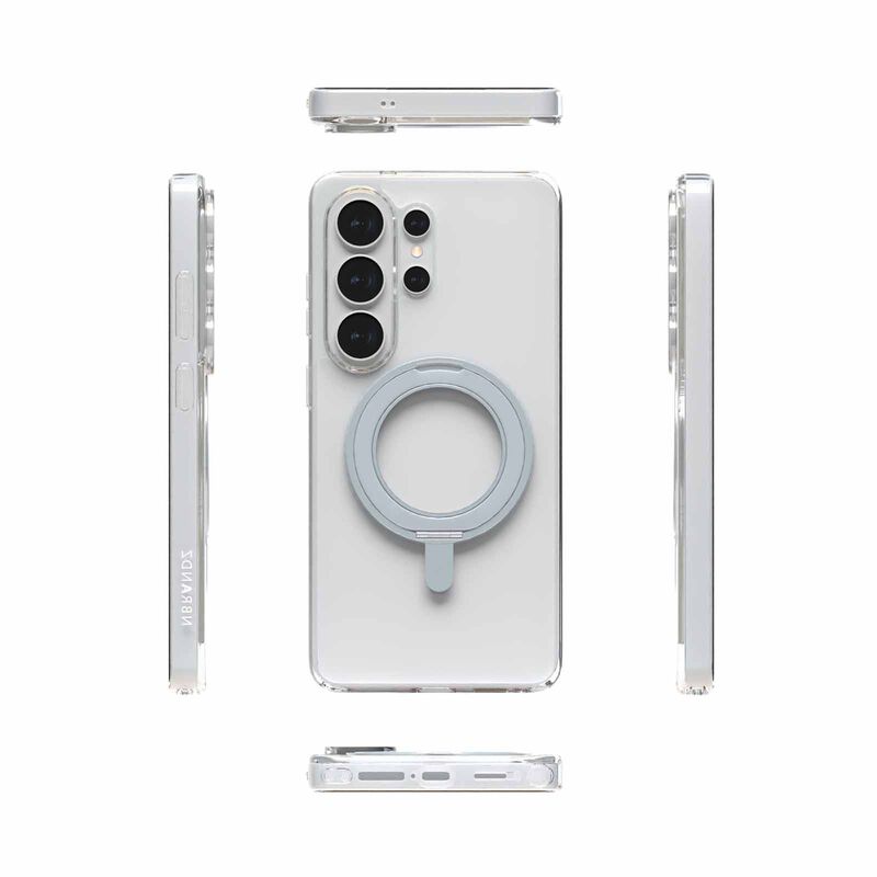 N.BRANDZ Mag360 Magnetic 360 Rotate Stand Case-clear N-MAG360-S26U-CL-image 1